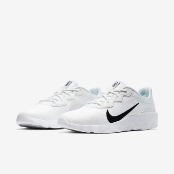 Nike Explore Strada - Férfi Utcai Cipő - Fehér/Fehér/Fekete